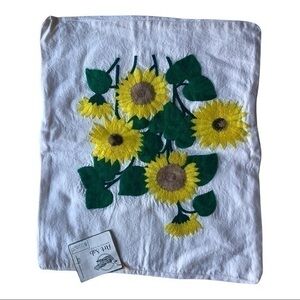 RARE Art Sab Hand Crafted Embroidery decorative Throw Pillow Cover Size 15x13